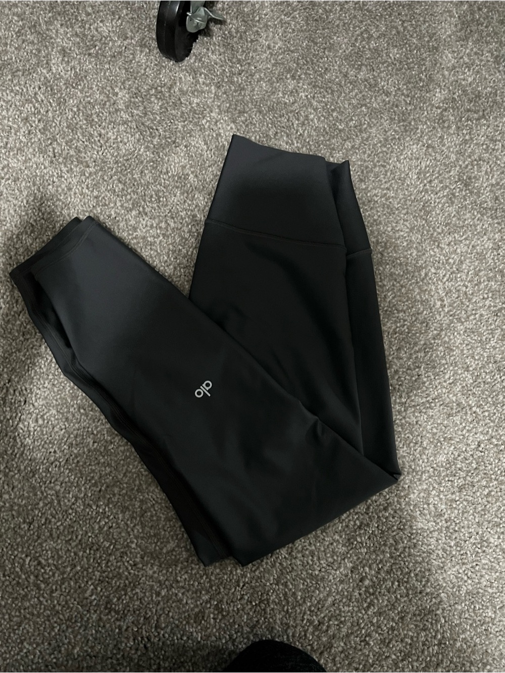 ALO Yoga High-Waist Airlift Legging — Charcoal